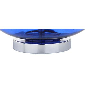 Cecile 25.5" Glass Teardrop LED Table Lamp - JONATHAN Y